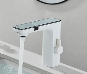 Mosadzná kúpeľňová batéria Solsjö - 3 Povrchové úpravy Biela