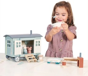 Tender Leaf - Drevená maringotka s myškami