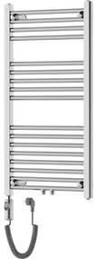 Mexen Mars, elektrické vykurovacie teleso 900x500 mm + vykurovacia tyč 300 W, chrómová, W110-0900-500-2300-01