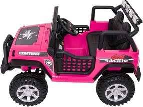 Elektrické autíčko Jeep BEAST 4x4 ružové