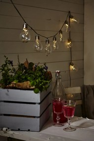 STAR TRADING Svetelná LED reťaz na solárne napájanie Glow