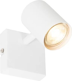 Inteligentný reflektor biely nastaviteľný štvorcový vrátane Wifi GU10 50mm - Jeana