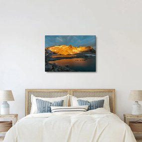 Obraz vysokohorskej krajiny (70x50 cm)