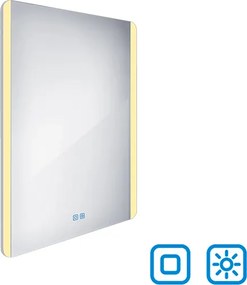 Nimco LED zrkadlo 600x800 s dvoma dotykovými senzormi - ZP 17002VX