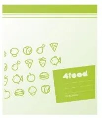 Tescoma 4FOOD 897028.00 - Vrecká na potraviny 4FOOD 27x23 cm, 15 ks