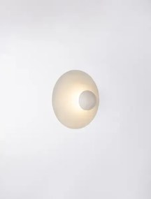 LED béžové svietidlo na stenu Edem