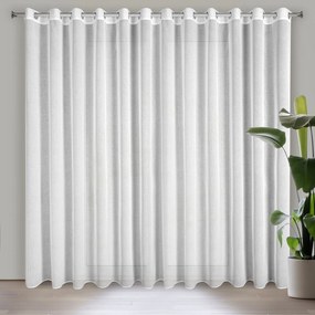 ZÁCLONA NA KRÚŽKOCH MARGO 300 CM X 250 CM BIELA