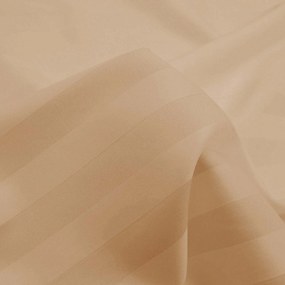 BAMBUSOVÉ OBLIEČKY STRIPE BEIGE 160X200 CM, 2KS 70X80 CM, 4 KS 40X40 CM BÉŽOVÉ