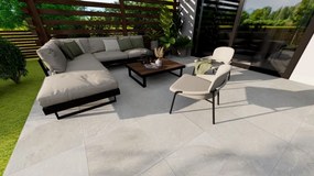 Dlažba Oyster Silver 60x60x2
