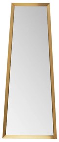 Arezzo nástenné zrkadlo mosadzné 65x160 cm