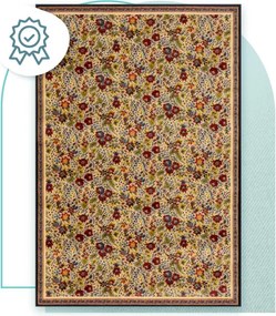 Koberec Agnella Optimal Floriana krémový