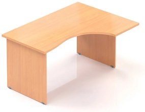 Ergonomický stôl Visio 140 x 100 cm, pravý, buk