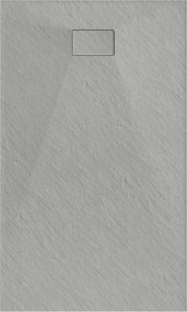 Mexen Hugo obdĺžnikový sprchový kút SMC 140 x 80 cm, sivý - 42618014