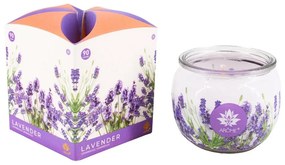 Arome Vonná sviečka v skle Lavender, 90 g