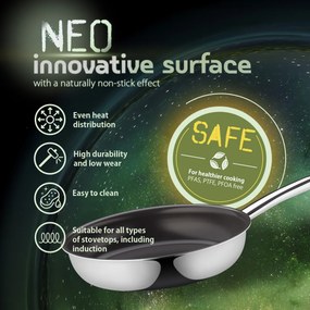 Panvica Ø 26 cm – Orion Expert Neo Multi-Layer Lunasol - 601404
