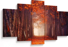 Obraz - Jesenné les (150x105 cm)