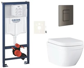 Závesný wc set do ľahkých stien / predstenová montáž Grohe Euro Ceramic SIKOGRSEUSCAL0