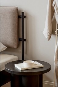 Čierna oceľová čalúnená dvojlôžková posteľ s roštom 200x200 cm Eton Basic – noo.ma