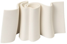Ferm Living Kameninový svietnik Dedali Off-White