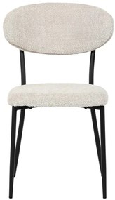 Autronic BONTEC Jedálenská stolička, béžová, látka bouclé, CT-W1021 CRM2 Farba: Šedá