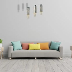 Luster na lanku MOONLIGHT 3xE14/40W/230V