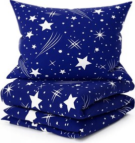 Polybavlnené obliečky NIGHT SKY POLY modré Rozmer obliečky: 70 x 90 cm | 140 x 200 cm