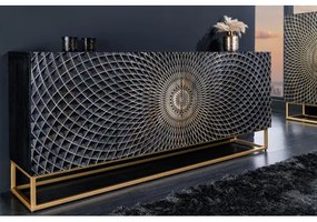 Komoda 44320 177cm Illusion Drevo Mango - Komfort-nábytok