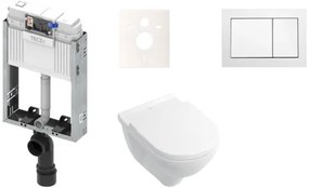 Cenovo zvýhodnený závesný WC set TECE na zamurovanie + WC Villeroy & Boch O.novo KMPLONOVO