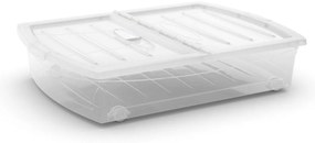 KIS Spinning Box XL priehľadná, 56 litrov priehľadné veko