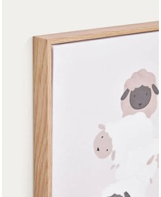 Detský obrázok 30x40 cm Milu – Kave Home