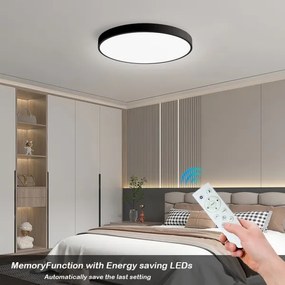 Immax NEO 07249L-LED Stmievateľné svietidlo SEMPLICI 48W/230V Wi-Fi Tuya černá+ DO
