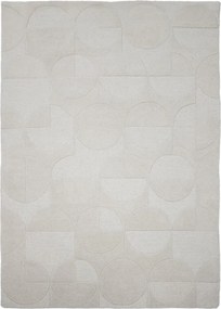 Slonovinový ručne tkaný vlnený koberec 200x290 cm Gigi – Flair Rugs