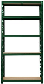 Regál zelená 175 kg RNDU 30-5 180x90x30