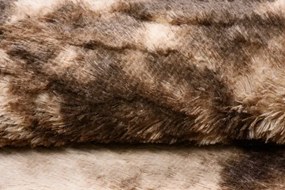Koberec SILK DYED MR-580 hnedý kruh