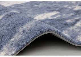 Modrý vlnený koberec 133x180 cm Albo – Agnella