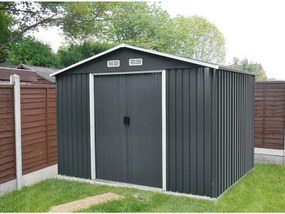 Záhradný domček BestBerg ZDB-7A / 7,2 m² / 301 x 238 x 214 cm / šedá