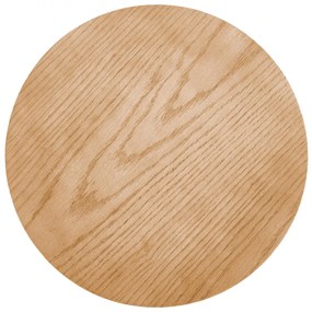 Konferenčný stolík z masívu WZOR 80 cm dub prírodný