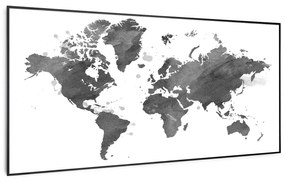 Klarstein Wonderwall Air Art Smart, infračervený ohrievač, 120 x 60 cm, 700 W, čierna mapa