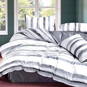 Posteľné obliečky Homa KORSA GREY 7-dielna sada 140x200 cm
