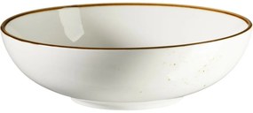 Mäser Miska Pintar White hnedé bodky 22 cm, 22 cm