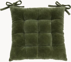 Zamatová poduška na stoličku Cozy