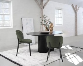 Jedálenská stolička Swan (47521002), zelená, boucle