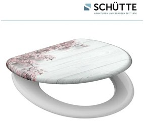 Schütte WC doska (Kvety/drevo)  (100335900)