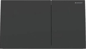 Geberit 115.622.14.1 - Splachovacie tlačidlo Sigma70 25x14,6 cm, matné čierne