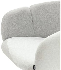 Svetlosivé čalúnené jedálenské kreslo Add – Teulat