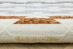 Koberec BROADWAY C0784 biely / žltý / krémový