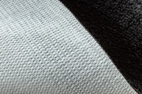 Kúpeľňový koberček SUPREME WAVES vlny, čierny