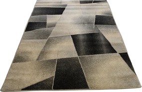 HU Béžovo-sivý moderný koberec Rio 509-L.Grey-Cream Rozmer: 60x100 cm