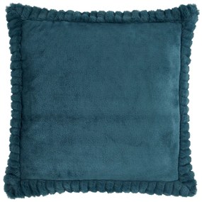 Dekoračný vankúš 55x55 cm Velvet and Faux Fur - Catherine Lansfield