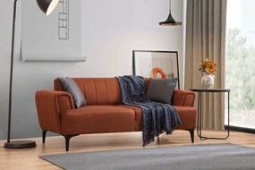 Dvoumístná pohovka Hamlet 180 cm cihlová